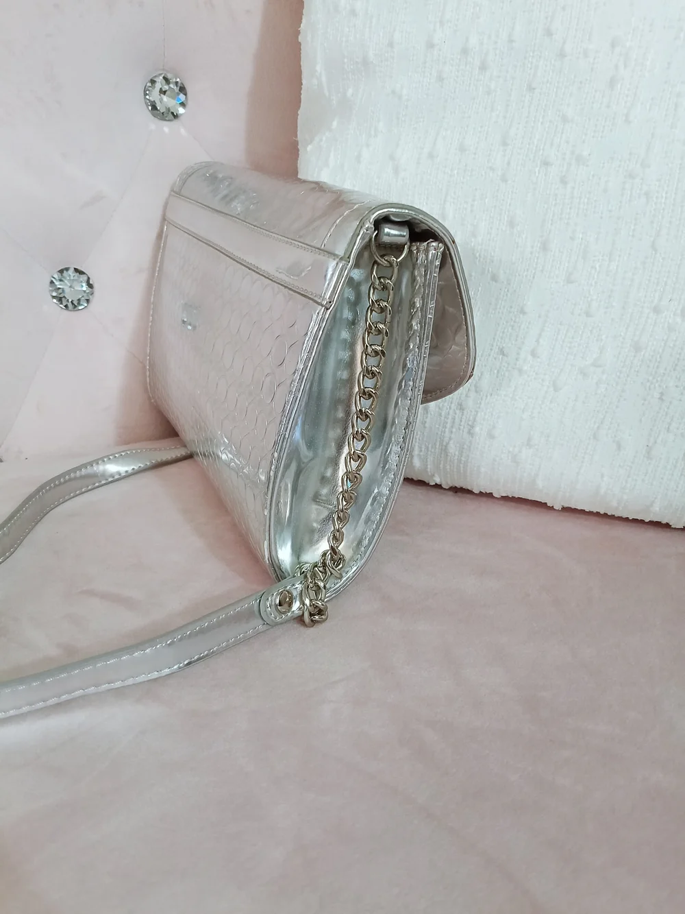 Nine West silver metallic